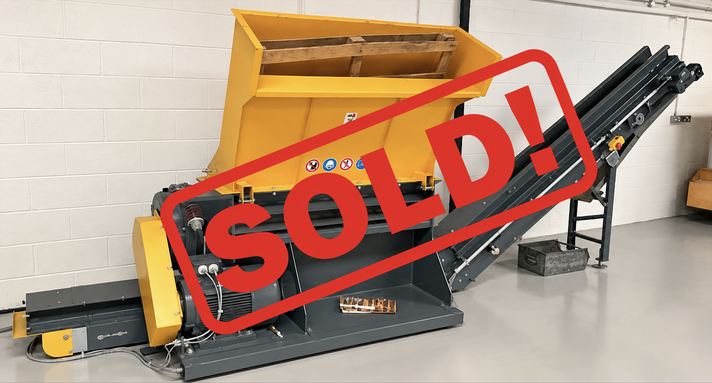 UNTHA UNTHA PS1300 Pallet Shredder (Showroom Machine)